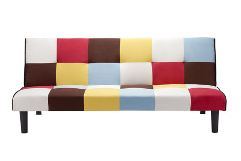 Aurora Rainbow Patched Sofa Bed